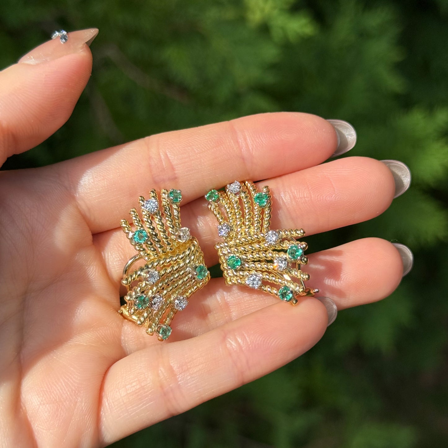 Tiffany & Co. Schlumberger Earrings