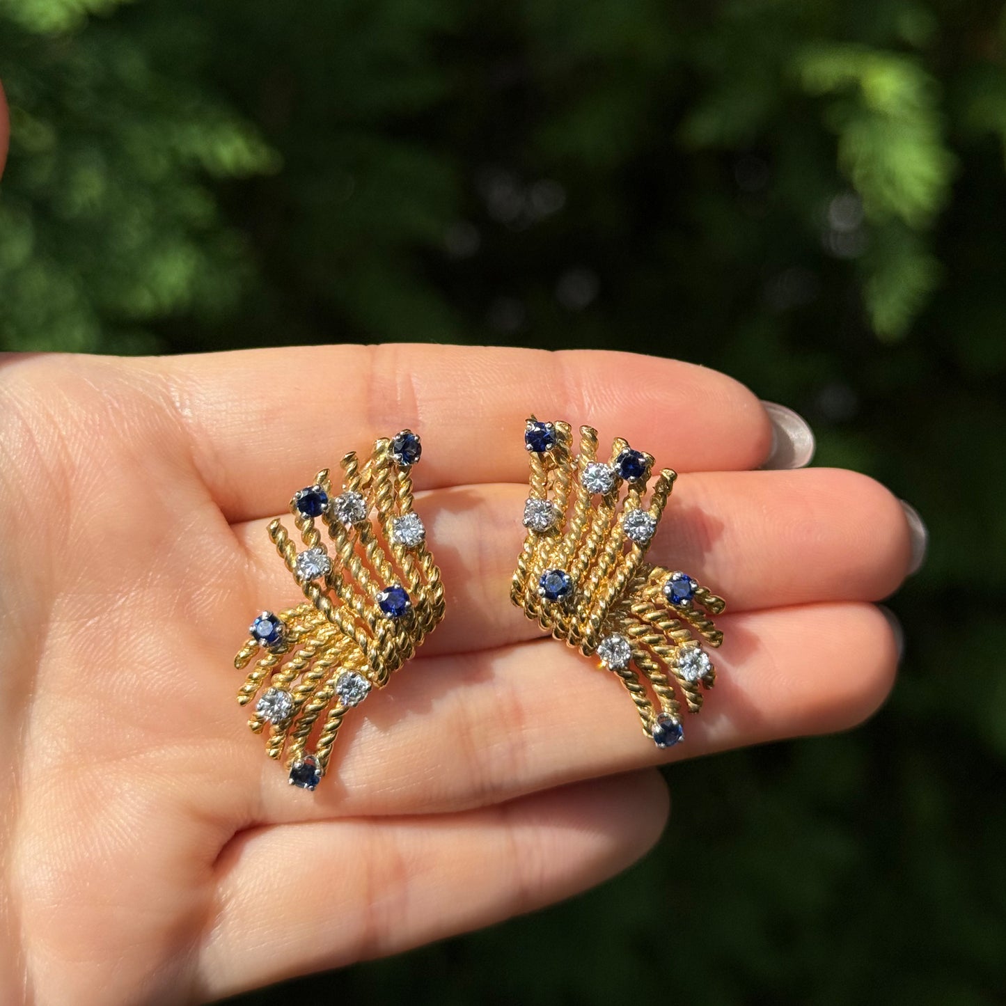 Tiffany & Co. Schlumberger Earrings